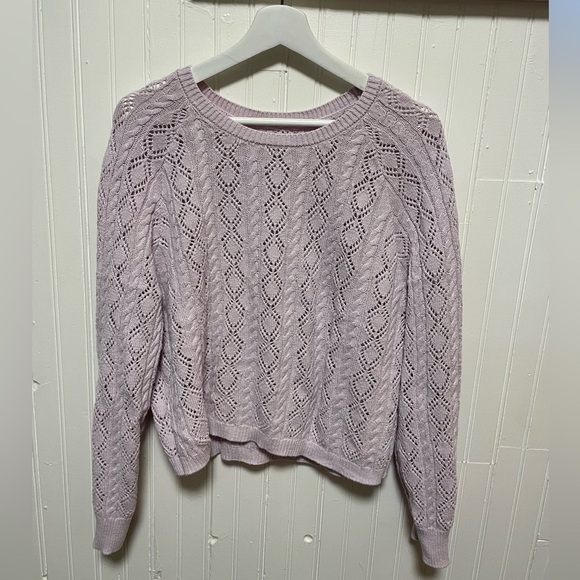 O’Neil soft pink sweater size large - Picture 1 of 5